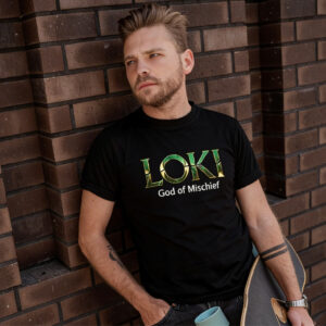 Alternative view of God of Mischief Tee