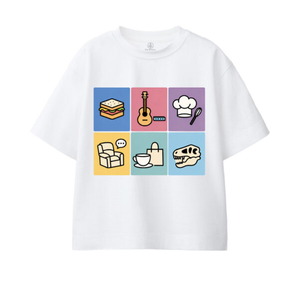 The One With Icons Tee-Unisex Tshirt