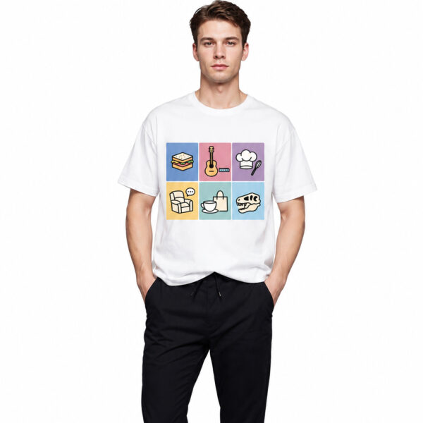 The One With Icons Tee - Image 4