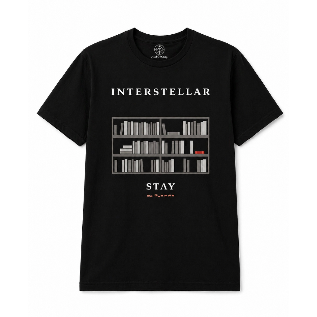 Murph's Bookshelf Tee Front