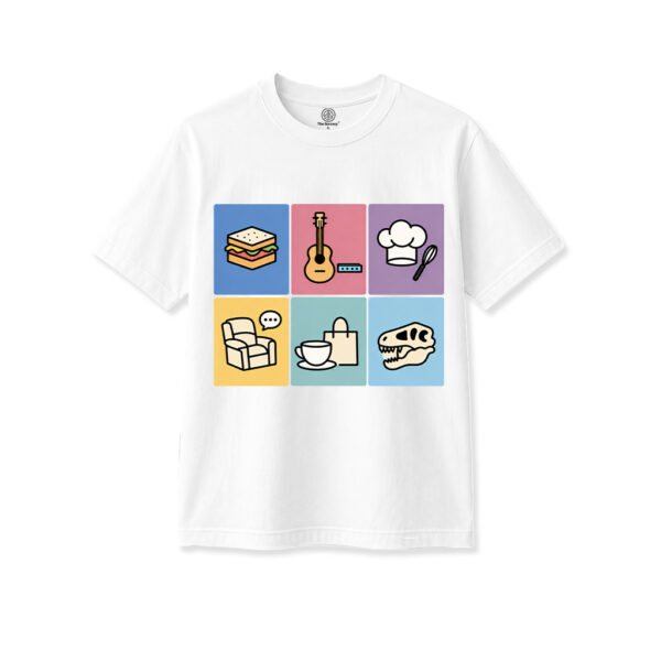 The One With Icons Tee-Unisex Tshirt
