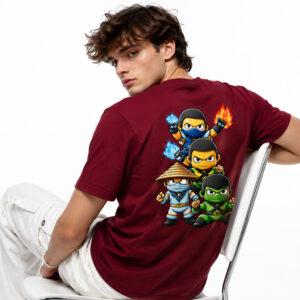 Alternative view of Mini Kombat Warriors Tee