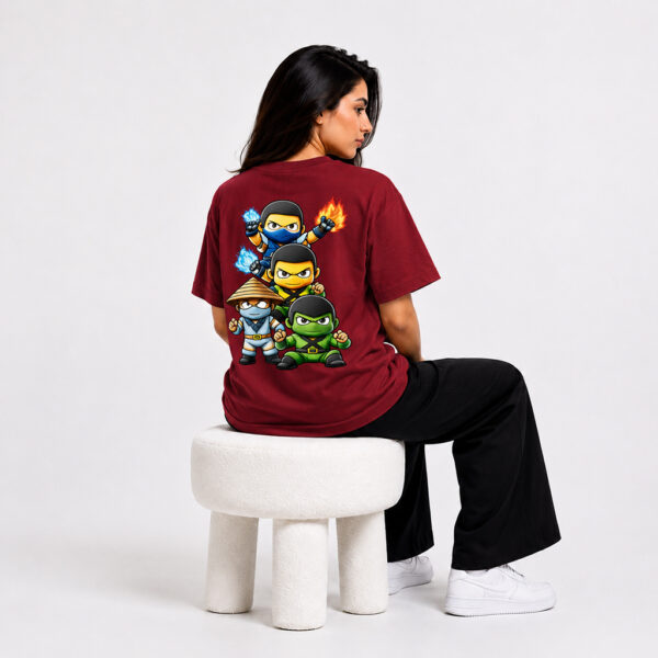Alternative view of Mini Kombat Warriors Tee